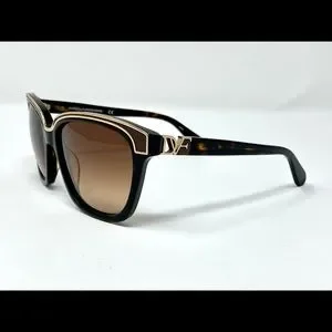 Diane Von Furstenberg DVF604S brown gold New Sunglasses Diane Von Furstenberg | Accessories | Diane Von Furstenberg  main image 2